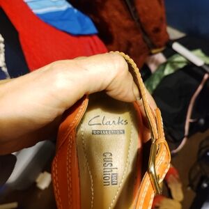 Clarks Leather Cushion Shoes